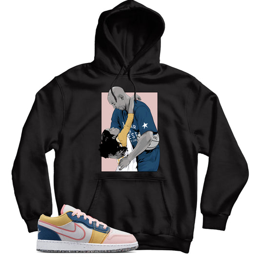 Jordan 1 Low Multi-Color Canvas hoodie