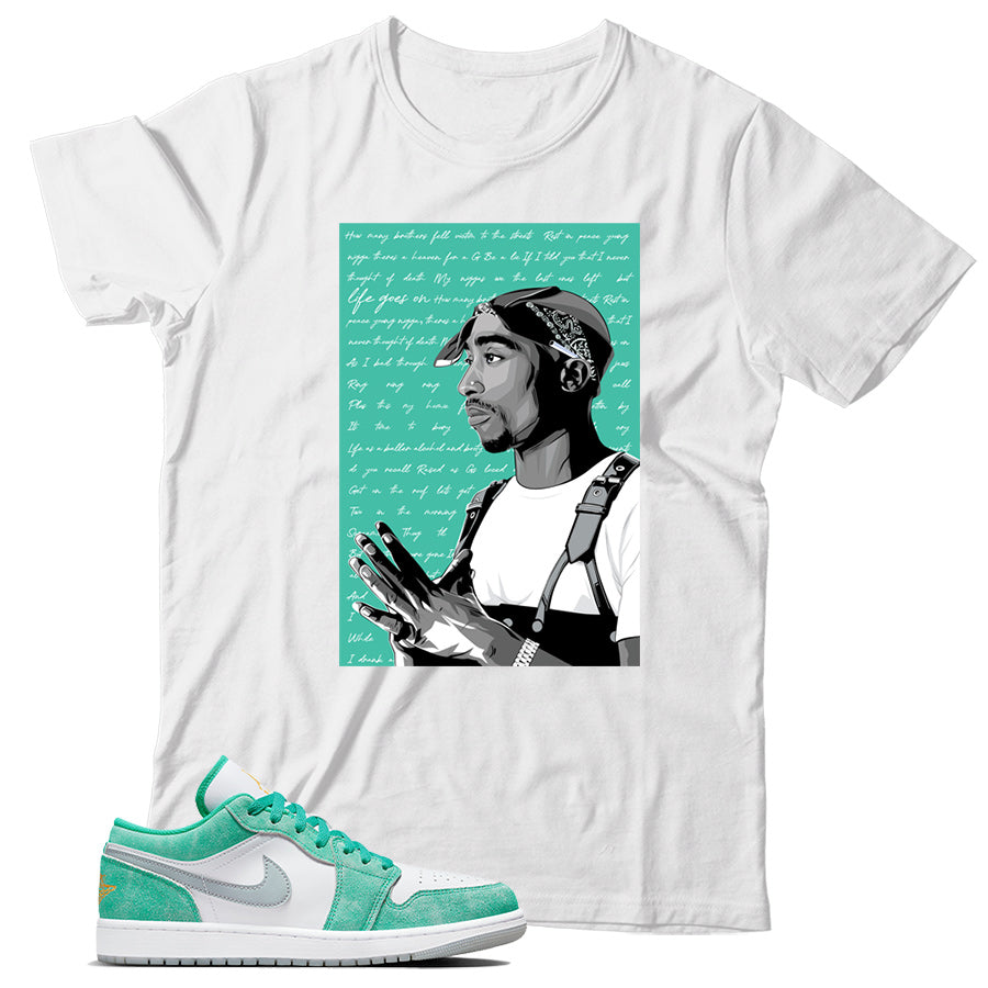 Jordan Low New Emerald shirt