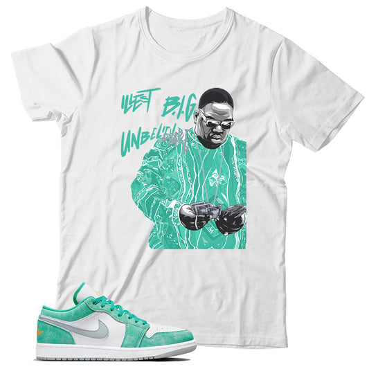 Jordan Low New Emerald shirt