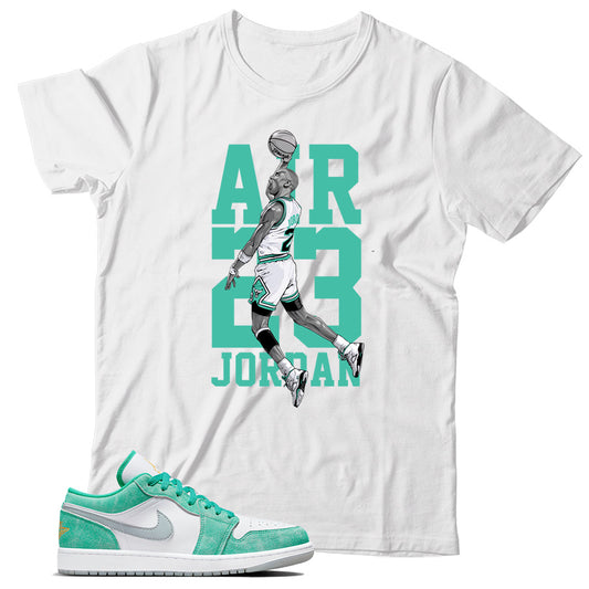 Jordan Low New Emerald shirt