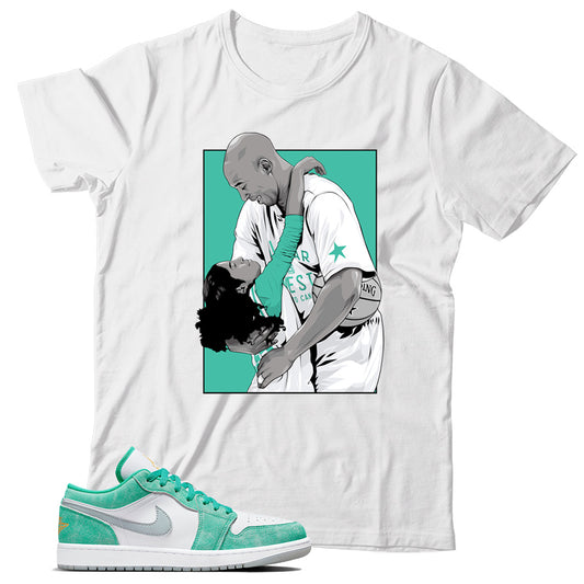 Jordan Low New Emerald shirt