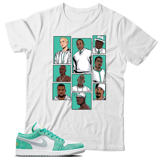 Jordan Low New Emerald shirt