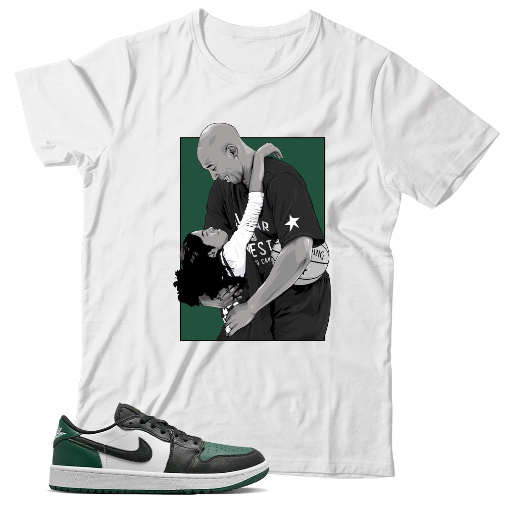 Jordan 1 Low Golf Noble Green shirt