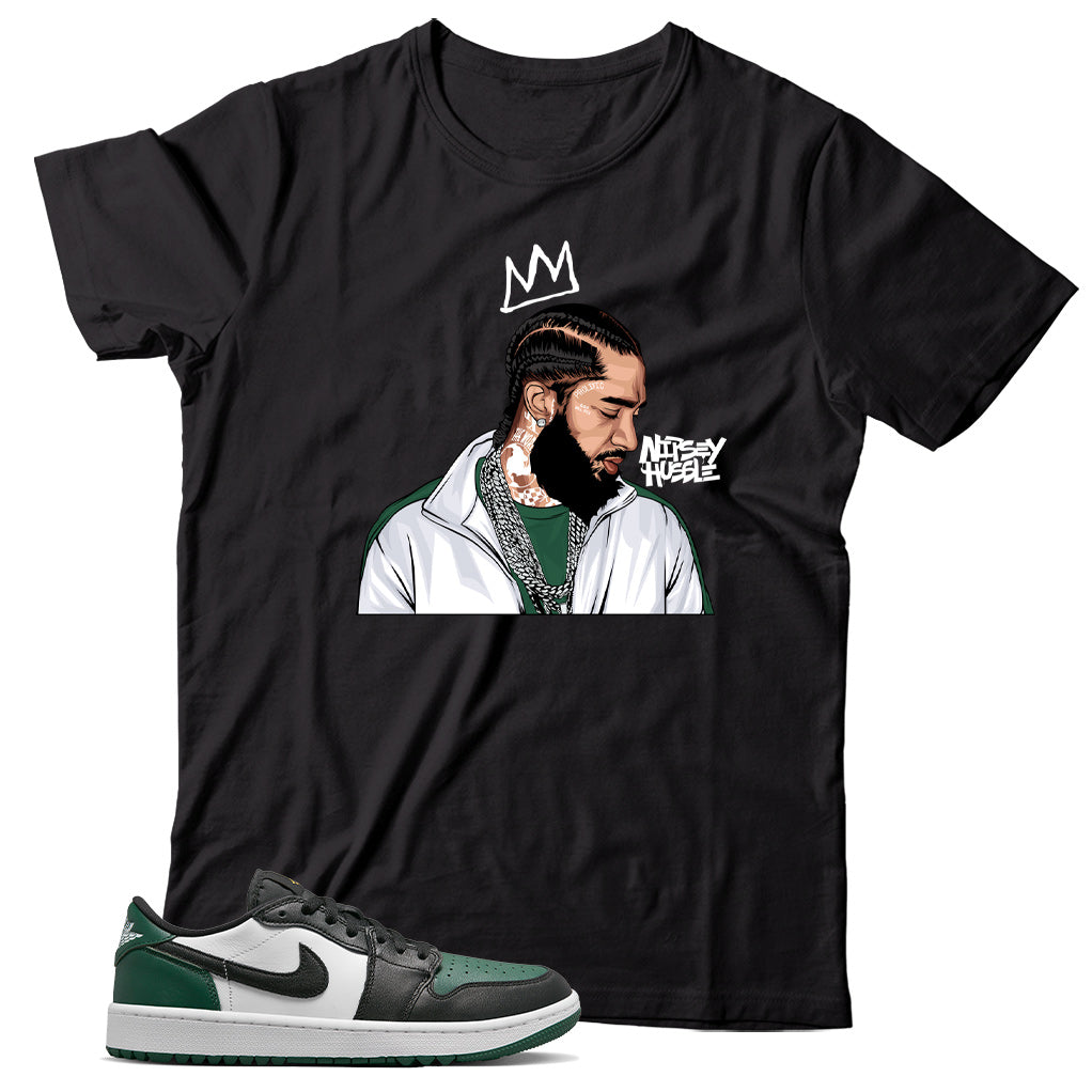 Jordan 1 Low Golf Noble Green shirt