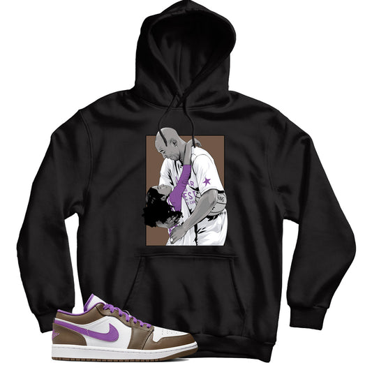 Air Jordan 1 Low Purple Mocha hoodie