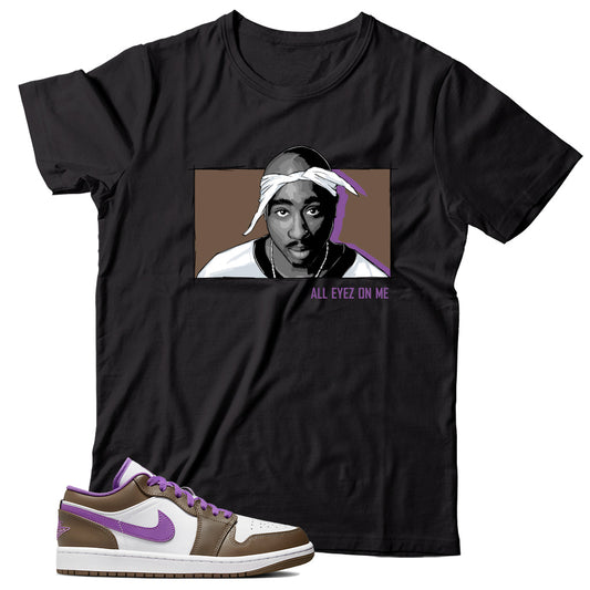 T-Shirt Match Jordan 1 Low Purple Mocha