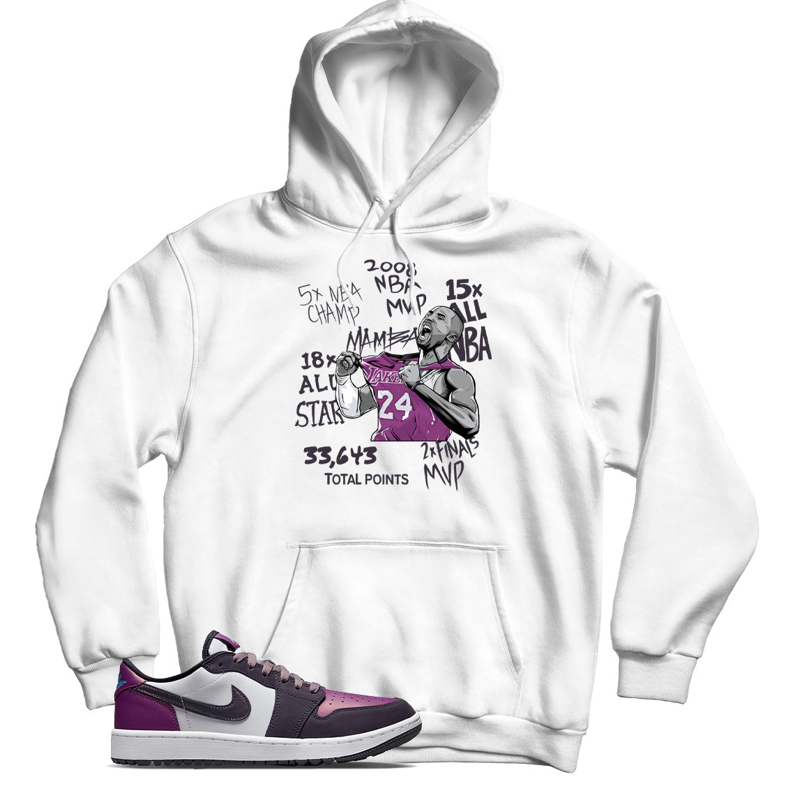 Jordan Golf Purple Smoke hoodie