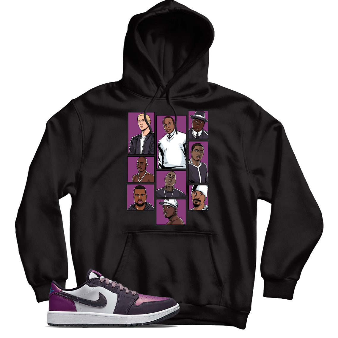 Jordan Golf Purple Smoke hoodie