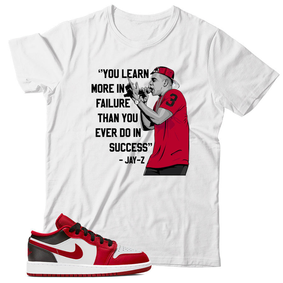 Jordan Low Reverse Black Toe shirt