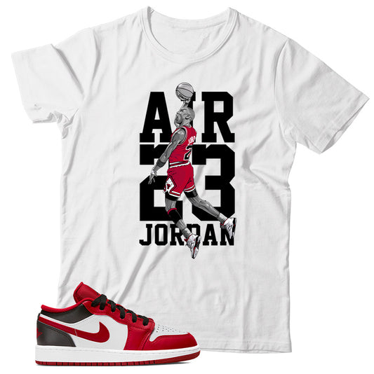 Jordan Low Reverse Black Toe shirt