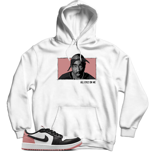 Jordan 1 Low Golf Rust Pink hoodie