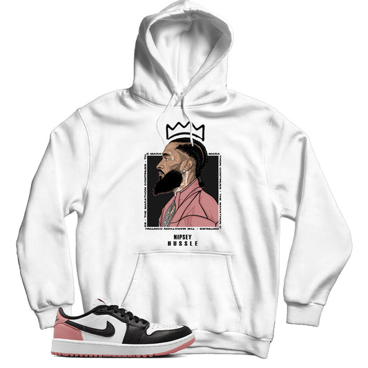 Jordan 1 Rust Pink hoodie