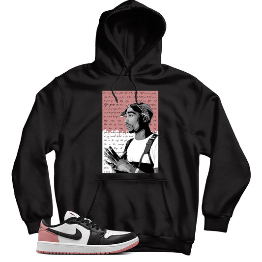 Jordan 1 Low Rust Pink hoodie