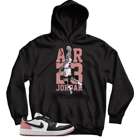 Jordan 1 Low Rust Pink hoodie