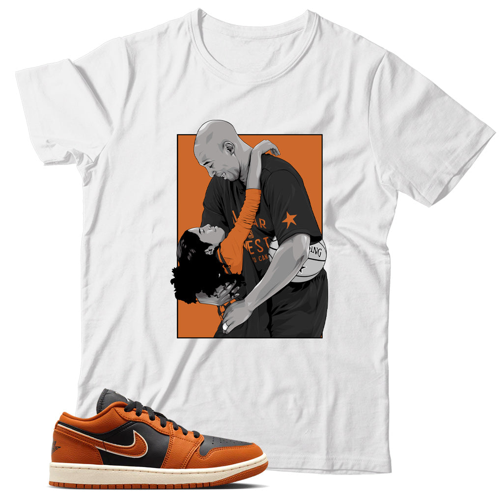 Jordan 1 Low Sport Spice shirt