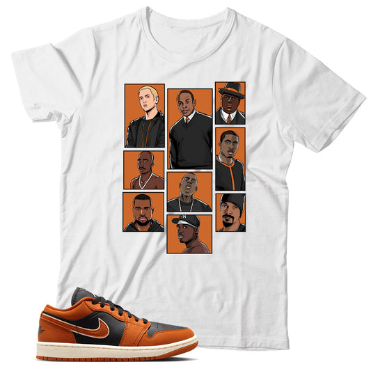 Jordan 1 Low Sport Spice shirt