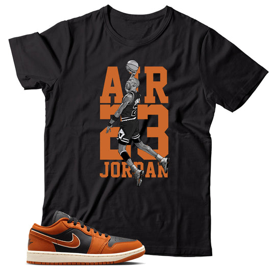 Jordan 1 Low Sport Spice shirt