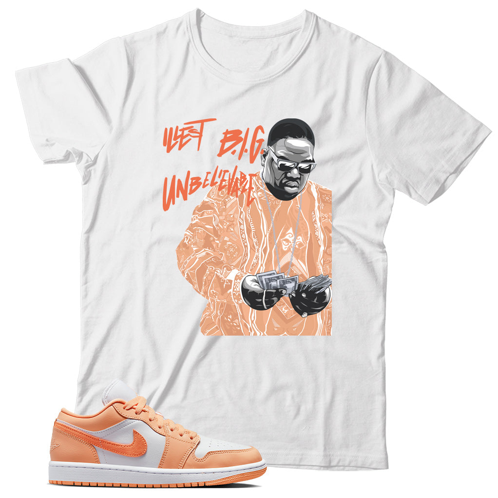 T-Shirt Match Air Jordan 1 Low Sunset Haze