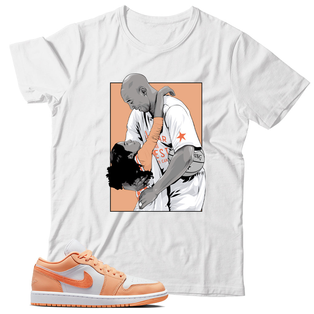 Air Jordan 1 Low Sunset Haze shirt