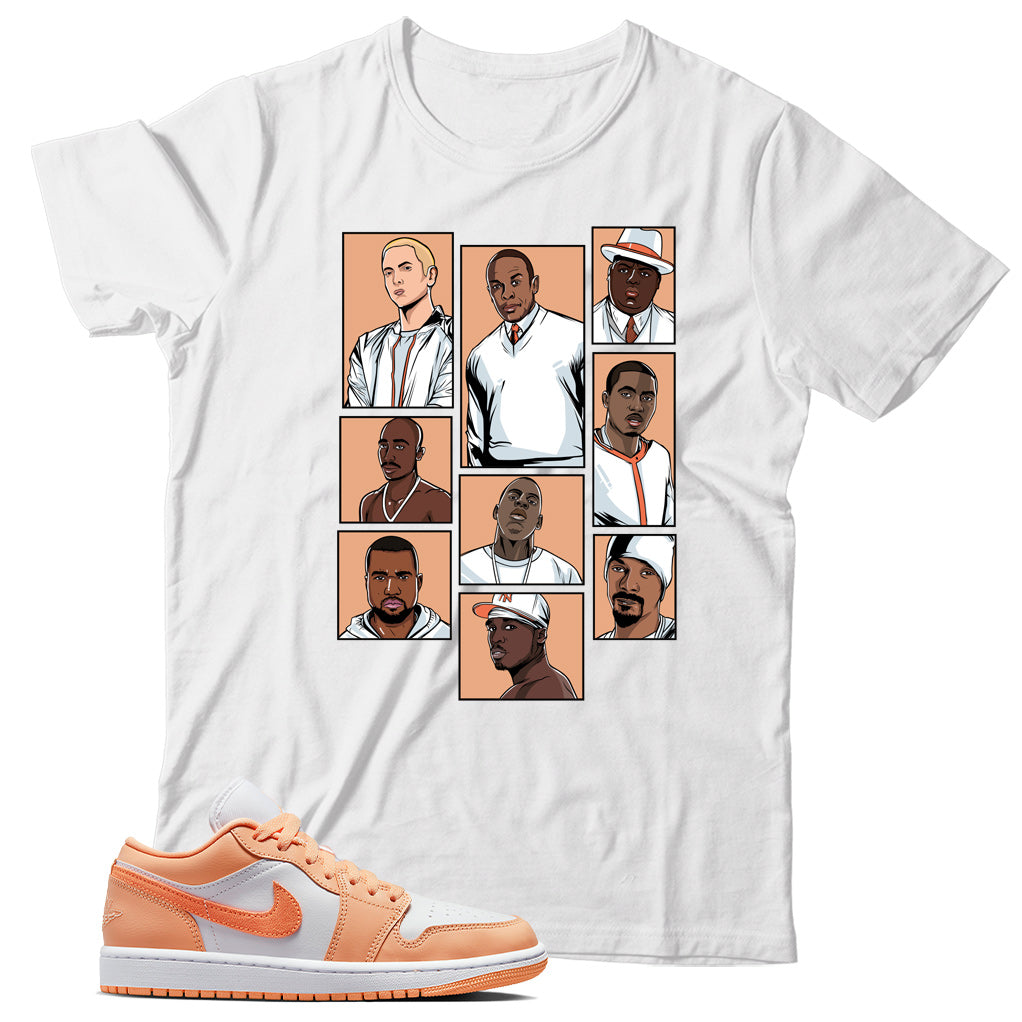 Jordan 1 Low Sunset Haze shirt