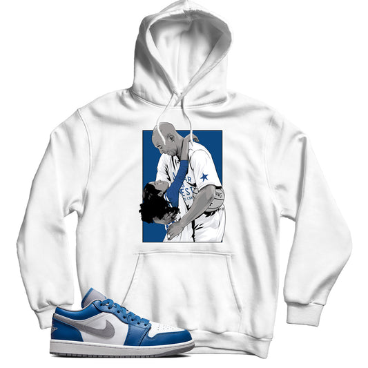 Jordan Low True Blue hoodie