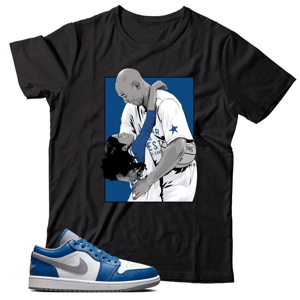 Jordan Low True Blue shirt