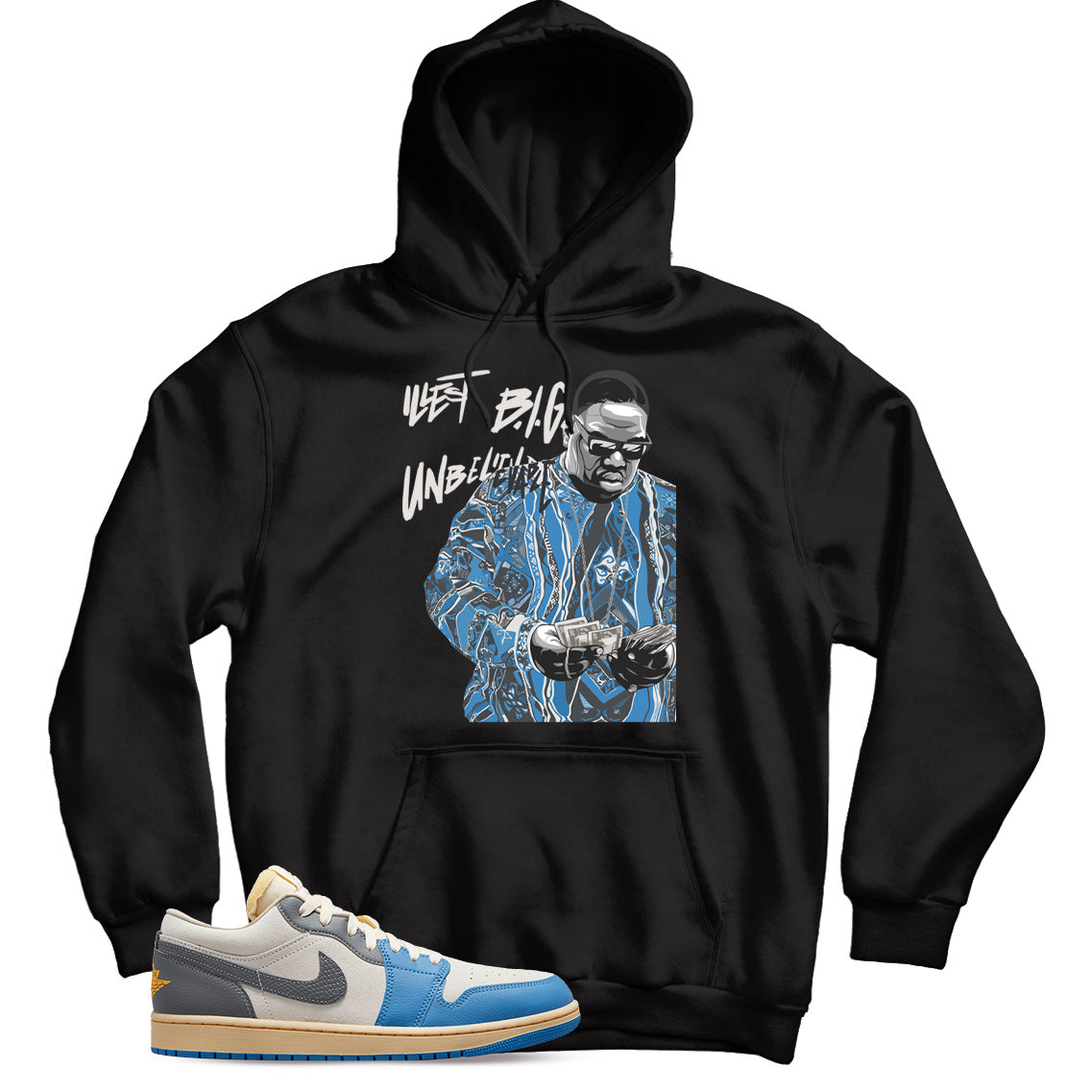Jordan 1 Low Tokyo Vintage Hoodie