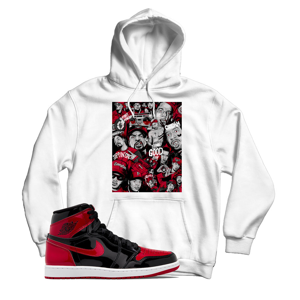 Jordan Patent Bred shirt