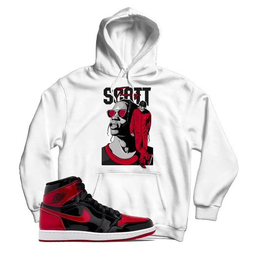 Jordan 1 Patent Bred shirt