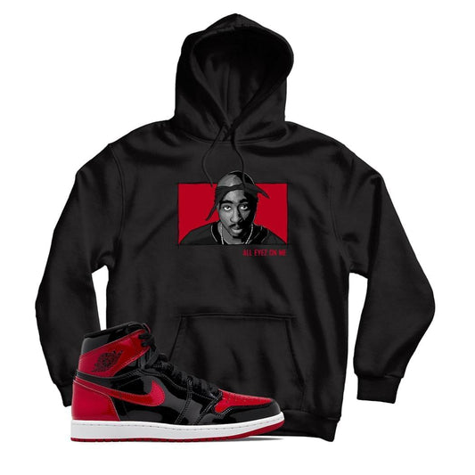 Jordan 1 Patent Bred Hoodie