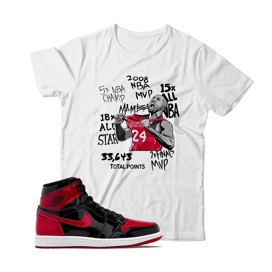 Jordan 1 Patent Bred Shirt