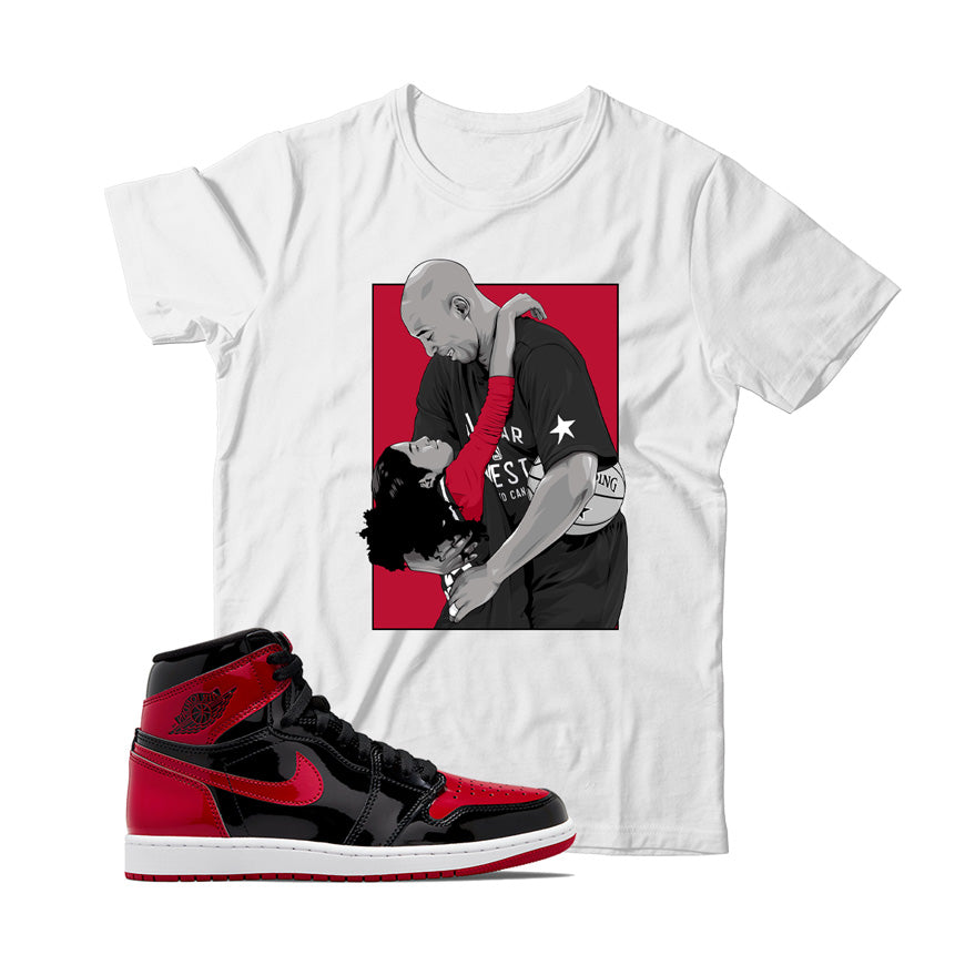 Jordan 1 Patent Bred Shirt