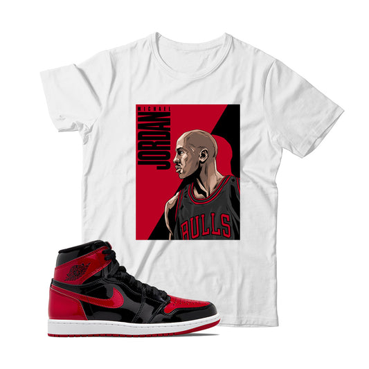 Jordan 1 Patent Bred Shirt