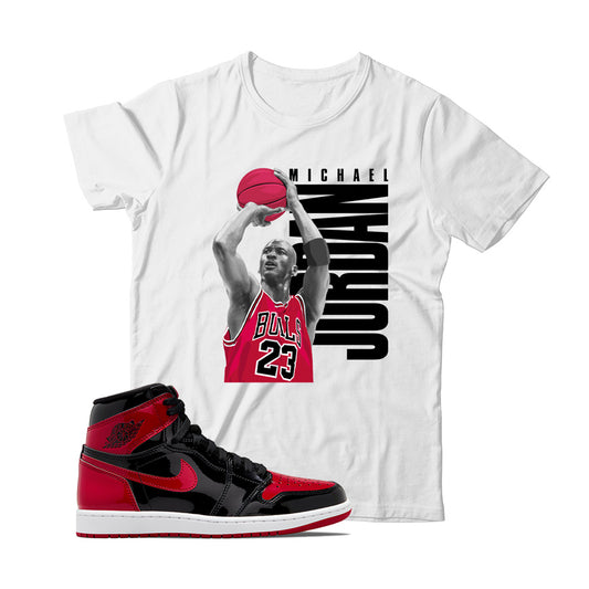 Jordan 1 Patent Bred Shirt