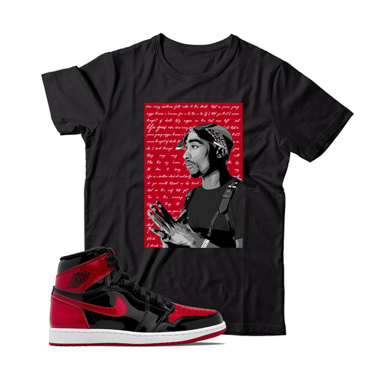 Jordan 1 Patent Bred Shirt