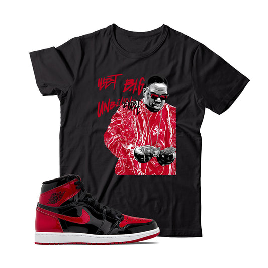 Jordan 1 Patent Bred Shirt