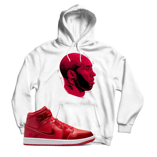 KB Hoodie Match Jordan 1 Pomegranate (White)