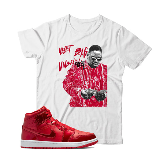 Jordan Pomegranate outfit