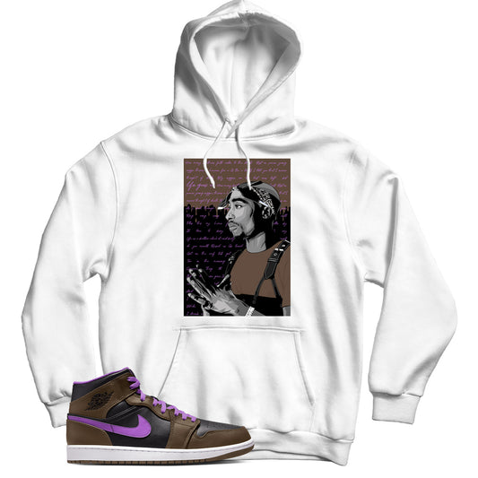 Hoodie Match Jordan 1 Purple Mocha