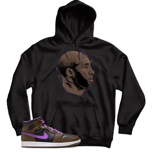 Jordan 1 Purple Mocha hoodie
