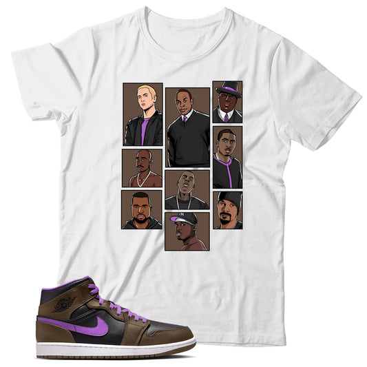 Jordan 1 Purple Mocha T-Shirt