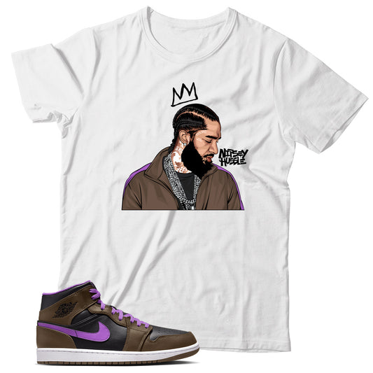 Jordan 1 Purple Mocha T-Shirt