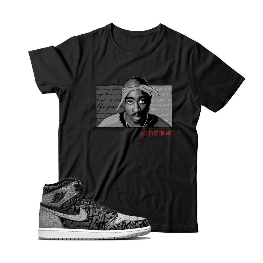 Jordan 1 Rebellionaire shirt