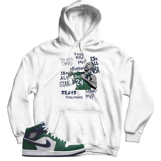 Jordan 1 Seahawks hoodie