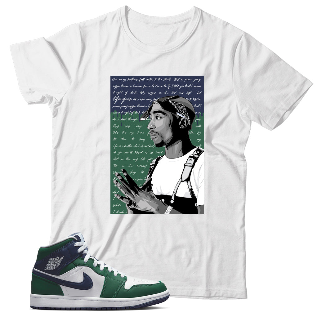 Jordan 1 Seahawks shirt