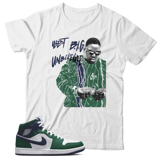 Jordan 1 Seahawks shirt