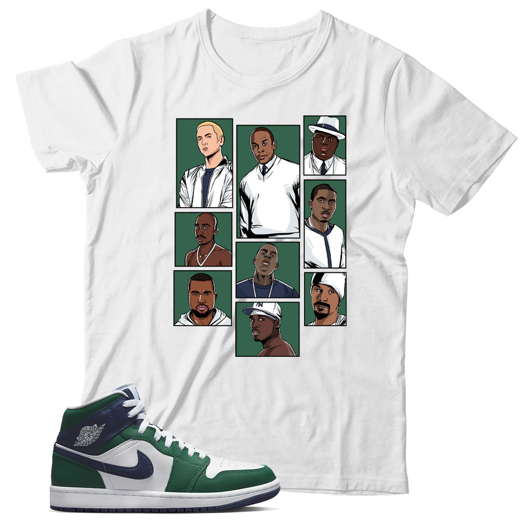 Jordan 1 Seahawks shirt