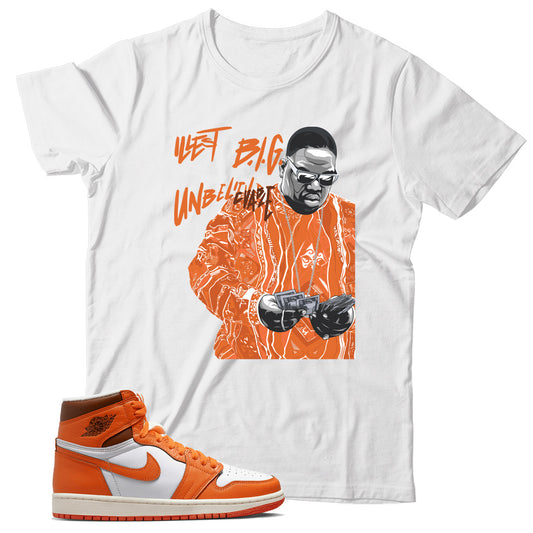 Jordan 1 Starfish shirt