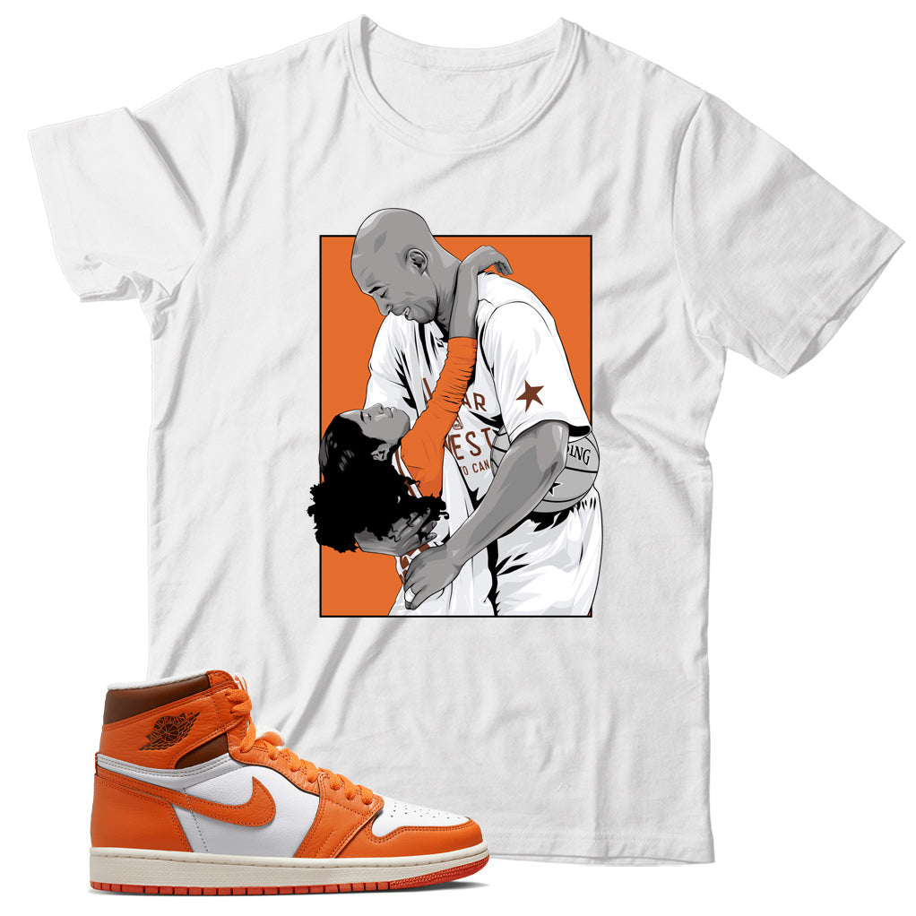 Jordan 1 Starfish shirt