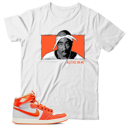 Jordan 1 Syracuse shirt